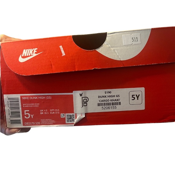 Nike Dunk High 'NIB Cargo Khaki - Picture 5 of 6